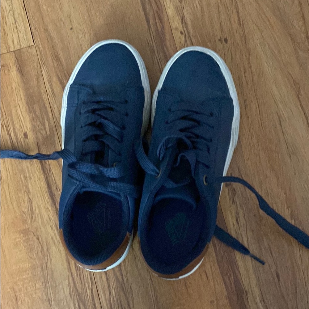 Kids Navy Blue Sneakers
